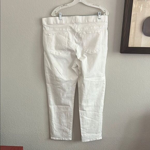 Karen Scott White Cropped Pants new tags Sz XL - Picture 6 of 10